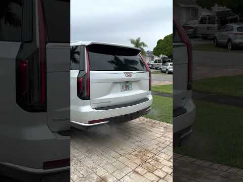 2023 Escalade 6.2 with Borla S Type exhaust. Cold Start