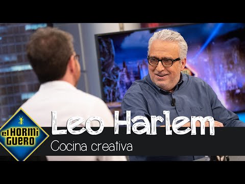 Leo Harlem ironiza sobre la cocina creativa: "De esa comida te cansas" - El Hormiguero