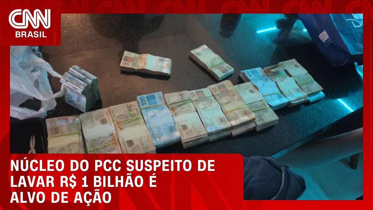 Núcleo do PCC suspeito de lavar cerca de R$ 1 bi é alvo de operação em SP | CNN 360º