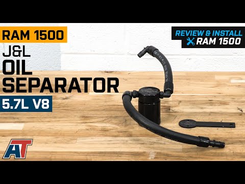2019-2022 RAM 1500 J&L 3.0 Oil Separator Black Anodized Review & Install