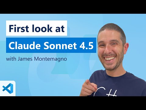 Claude Sonnet 4.5 is here in VS Code!