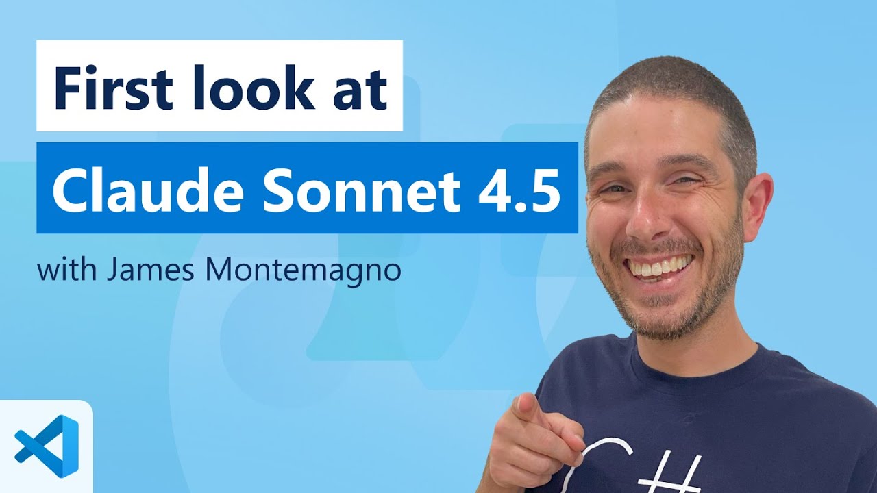 Claude Sonnet 4.5 is here in VS Code!