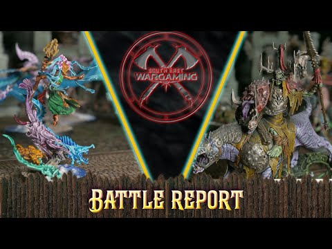 *NEW* Idoneth vs Kruleboyz Warhammer Age of Sigmar Battle report!