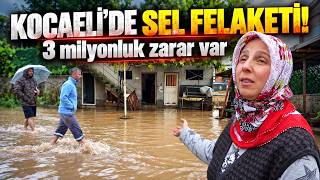 Kocaeli’de Sağanak Sonrası Sel Baskını: Depo 20 Dakikada Suyla Doldu