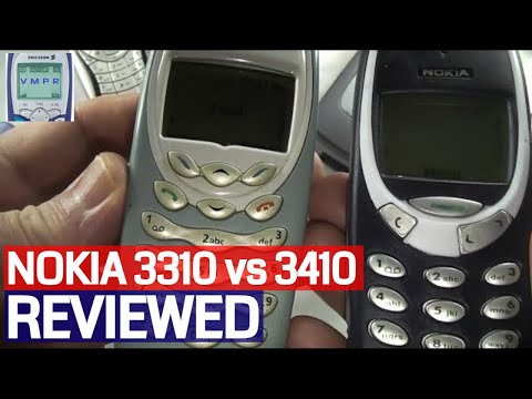 Review and Comparison of Nokia 3310 vs Nokia 3410 Mobile Phones
