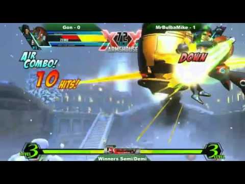Gon vs MrBulbaMike - winners semi UMVC3 Bushido Impact