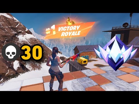 30 Kill Unreal Rank *SOLO SQUADS RANKED* | Fortnite Chapter 5