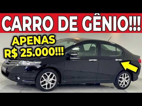 🚨 5 CARROS USADOS BARATOS QUE SÃO COMPRA CERTA! VOCÊ NÃO VAI SE ARREPENDER! 🔥