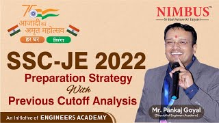 SSC JE 2022 Preparation Strategy With Previous Cutoff Analysis | SSC JE Safe score | Must Watch