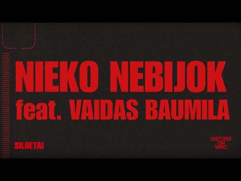 Sisters On Wire feat. Vaidas Baumila - Nieko nebijok (Official Audio)
