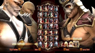 Goro/Kintaro vs Shao Kahn (Expert) - Mortal Kombat 9