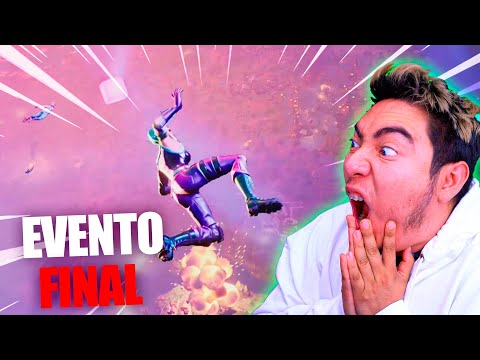 LA REACCION AL EVENTO FINAL TEMPORADA 8 DE FORTNITE ✅👍🏻