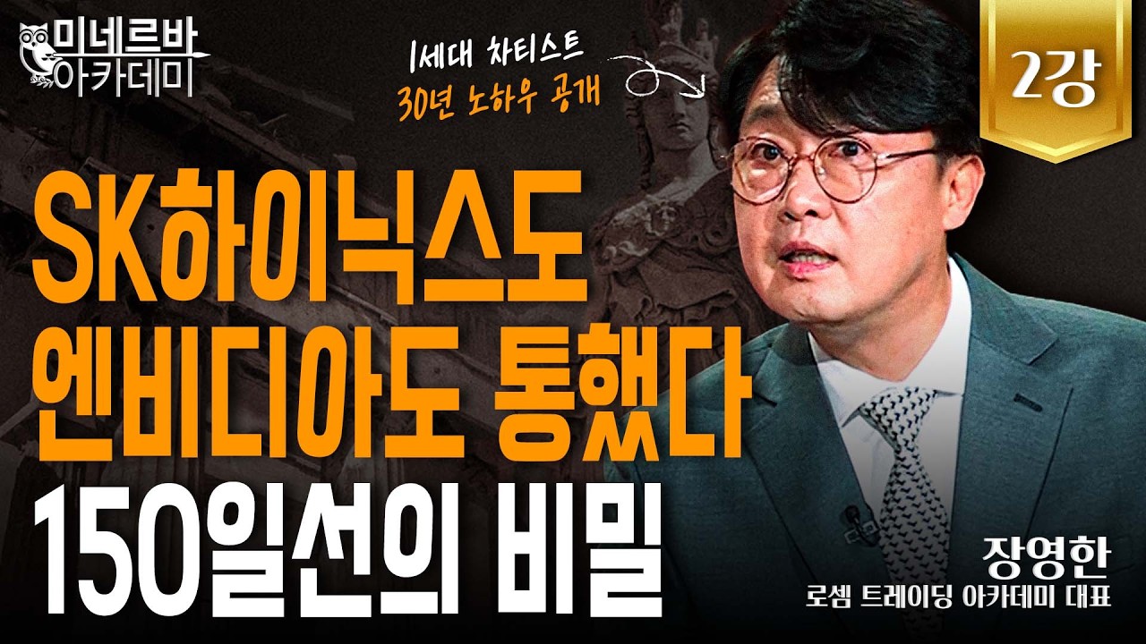 SK하이닉스도 엔비디아도 통했다, 150일선의 비밀｜미네르바 아카데미｜장영한