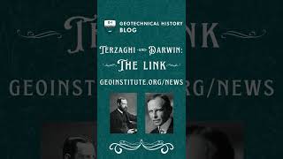 Geotechnical History Blog : The Darwin-Terzaghi Link #geotechnicalengineering #civilengineering