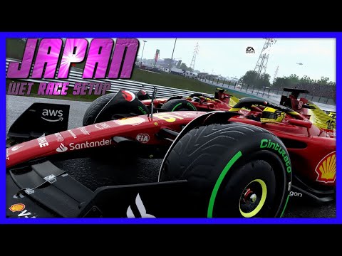 F1 22 Japan Wet Race Setup
