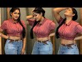 Model Reshma In Tight Jeans And Top