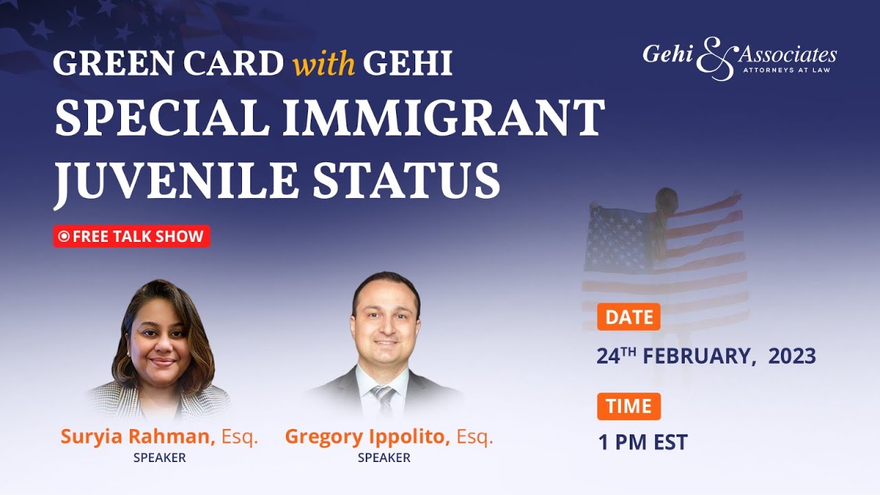 Special Immigrant Juvenile Status (SIJ)