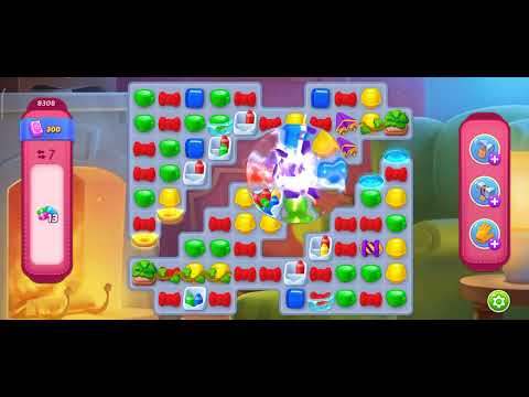 Homescapes level 8308 Super Hard level