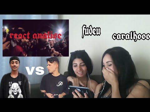 [PEGOU FOGO]KRAWK x GUINHO            |segunda fase|  batalha da aldeia|REACT ANÁLISE Feat LYA