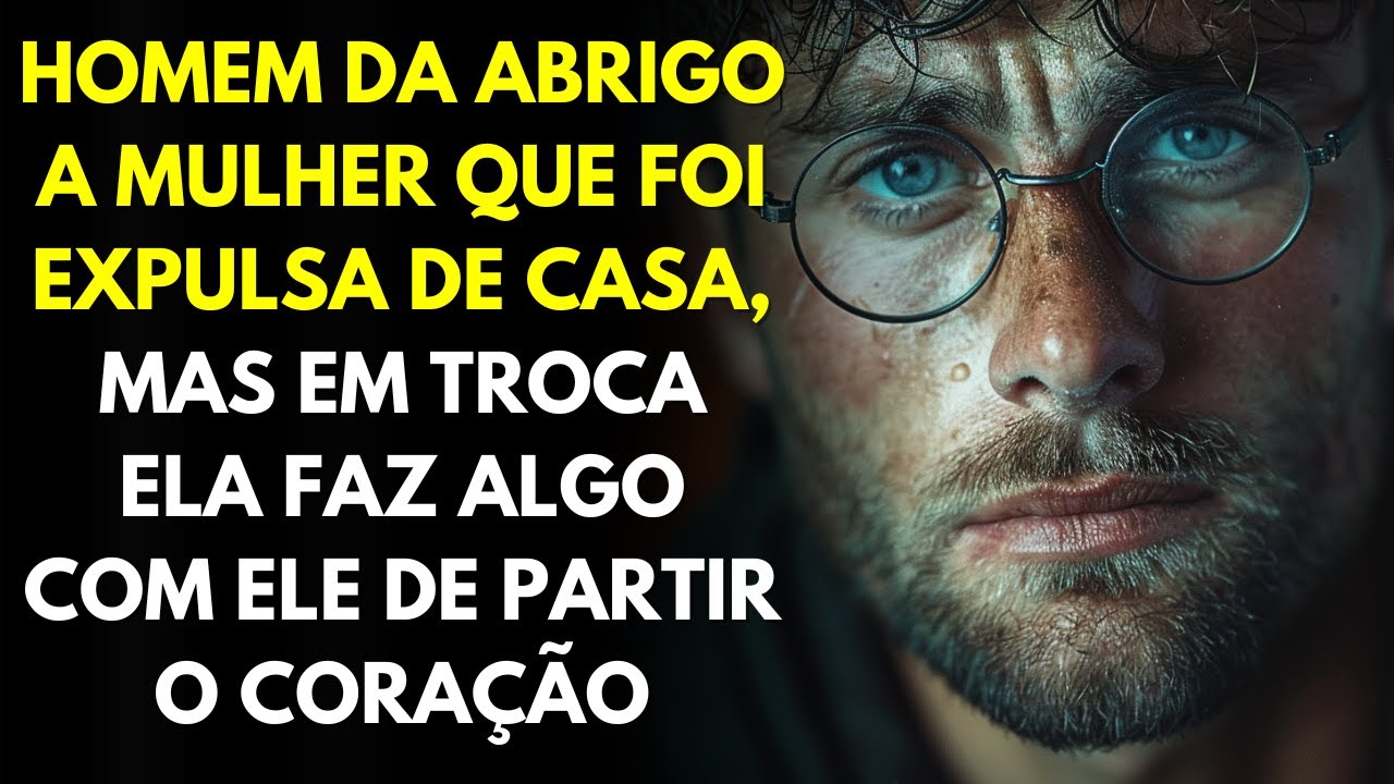 Homem Abriga Mulher Que Foi Expulsa De Casa, Mas Em Troca Ela Faz Algo Com Ele De Partir o Coração