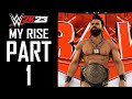 WWE 2K23 - My Rise: The Lock  - Gameplay Walkthrough - Part 1 - 