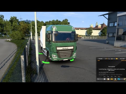 DAF XF 480 - Plastics Delivered to Innsbruck - Euro truck simulator 2 #truck