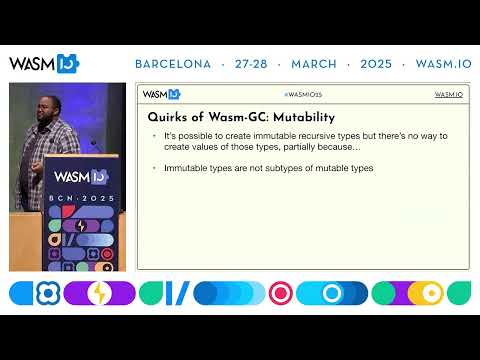 一个编译器作者的 WebAssembly GC 指南 -- Oscar Spencer @ Wasm I O 2025