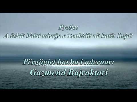 A eshte bidat ndarja e Teuhidit ne kater lloje