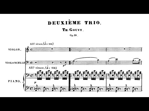 Louis Théodore Gouvy – Piano Trio No.2, in A minor