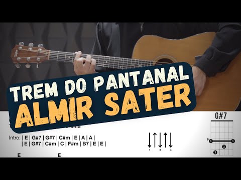 Trem do Pantanal - Almi Sater - Aprender a tocar - Cifra
