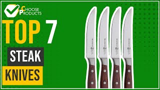 Steak knives - Top 7 - (ChooseProducts)