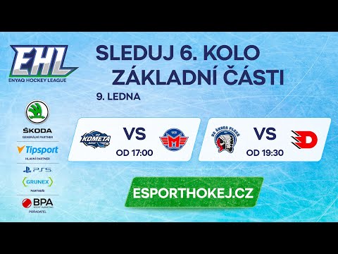 6. kolo ENYAQ hokejové ligy 2022/2023