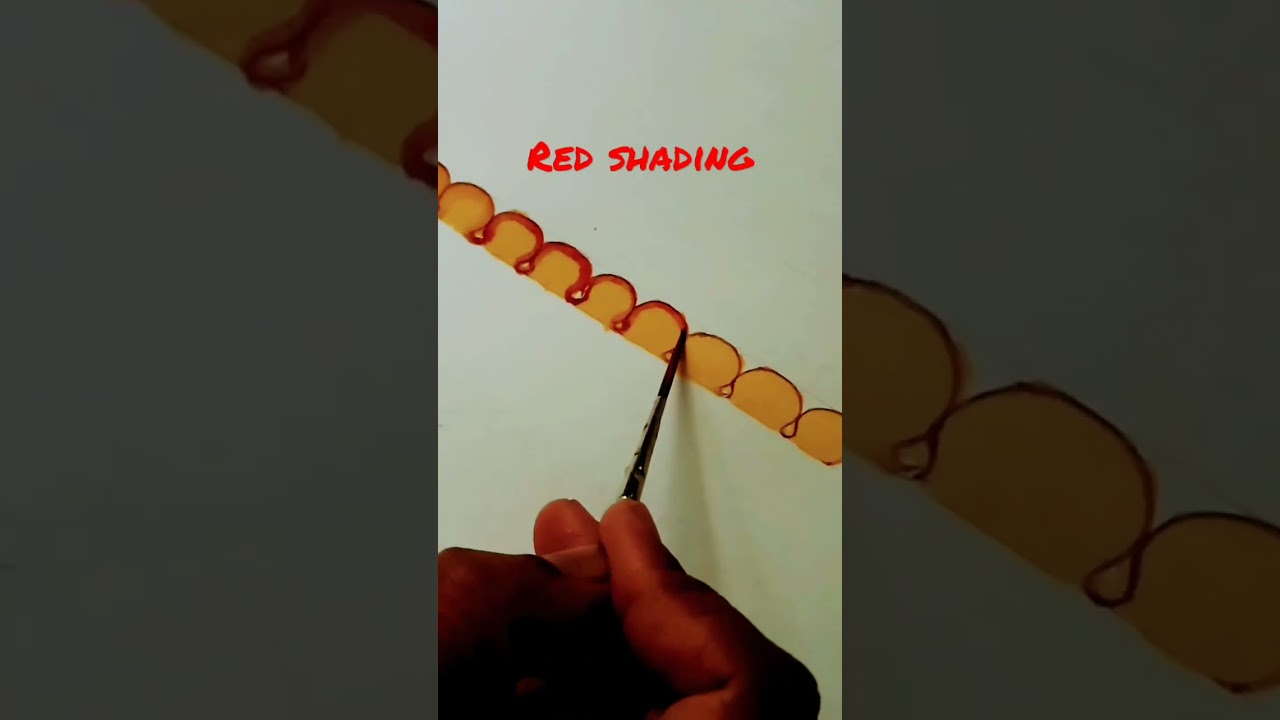 How to draw a perfect Manimala Design (മണിമാല) | Kerala Mural Painting | Nee Arts |.. 47 |