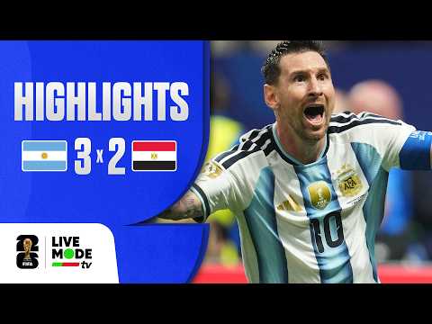 Argentina 3-2 Egipto (WC 2026)