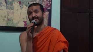 preview picture of video 'HH Palimaru Swamiji explaining about MAHABHARATA'
