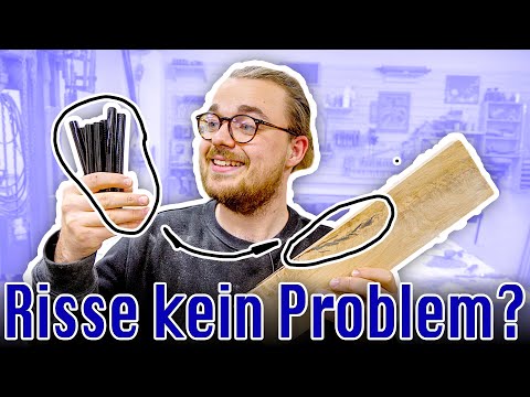 Risse und Astlöcher extrem schnell ausbessern | So funktioniert's