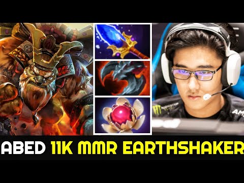 From Bad Start to Boss - ABED 11K MMR Earthshaker 7.26 Dota 2