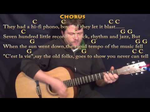 You Never Can Tell (Chuck Berry) Guitar Cover Lesson with Chords/Lyrics - C G