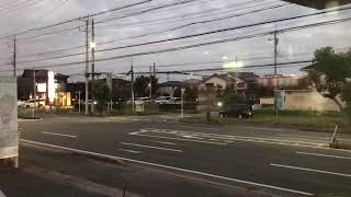 国道128号線（伊南房州通往還） 茂原市腰当