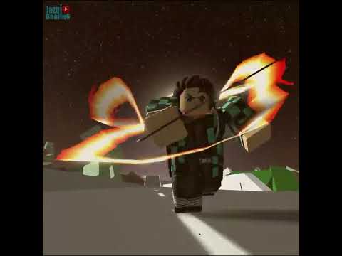 Flame Dance - Hinokami Kagura (Demon Slayer) #Shorts #robloxedit