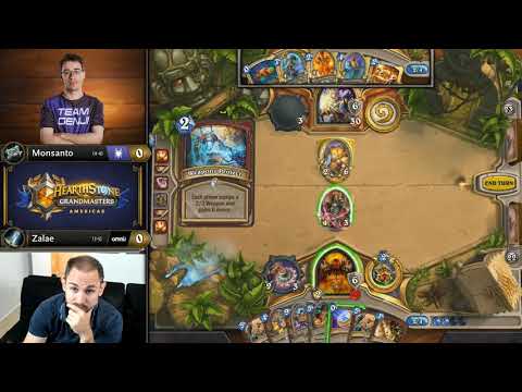 Monsanto vs Zalae - Hearthstone Grandmasters Americas S2 2019 - Week 5