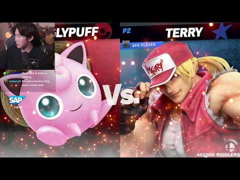 Riddles (Terry) vs Bassmage (Jigglypuff) - Smashpros Ranked | 19 Oct '23