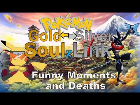 Pokemon Gold and Silver SoulzLink Randomized Nuzlocke "Funny Moments and Deaths"