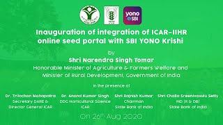 ICAR-IIHR Seed Portal Integration with YONO Krishi