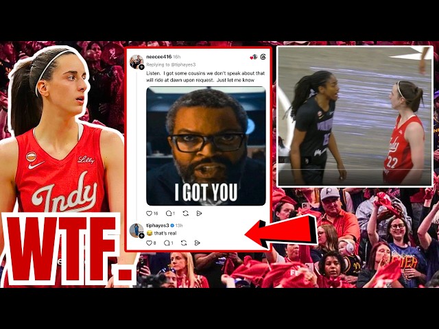 Tiffany Hayes Allegedly Co-Signs THREATS from DERANGED WNBA Fans toward Caitlin Clark! SDDEFAULT Thumbnail