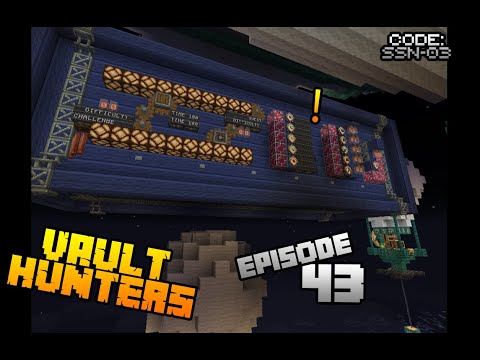 Minecraft - Vault Hunters #43: I (Almost) Finished the Redstone! =3!