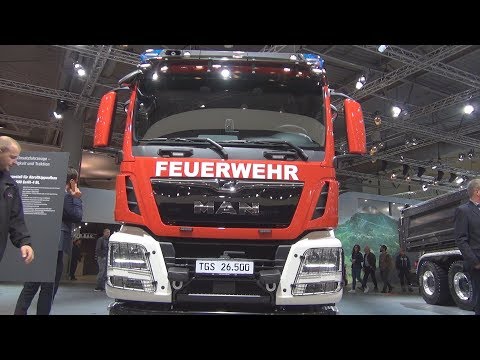 MAN TGS 26.500 6x4H-4 BL Chassis Fire Truck (2019) Exterior and Interior