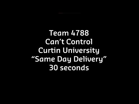 Curtin FRC - Team 4788 Can't Control - Rapid React Digital Animation Award