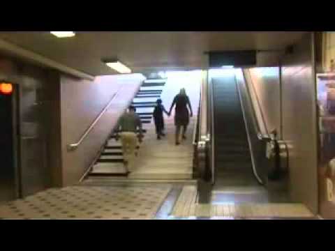 [YouTube]如何讓人自動走樓梯而不搭電梯