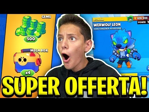 SUPER OFFERTA, SHOPPO TUTTO! *MEGA BOX OPENING* 😱 BRAWL STARS